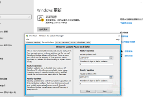 Win10系统更新管理器Wu10Man