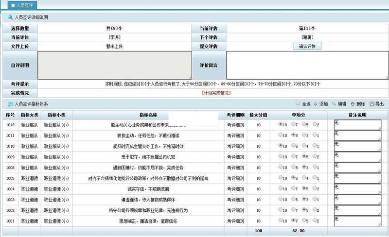 优索绩效考核系统 v7.3.0